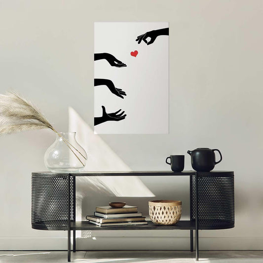 Poster Flick Switch – Pop-Art Design mit Retro-Charme