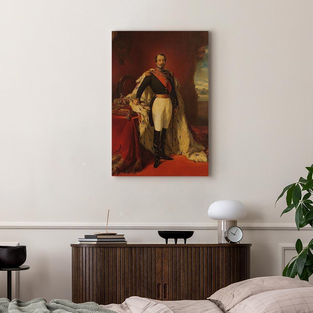 Leinwandbild - Franz Xaver Winterhalter – Portrait of Napoleon III