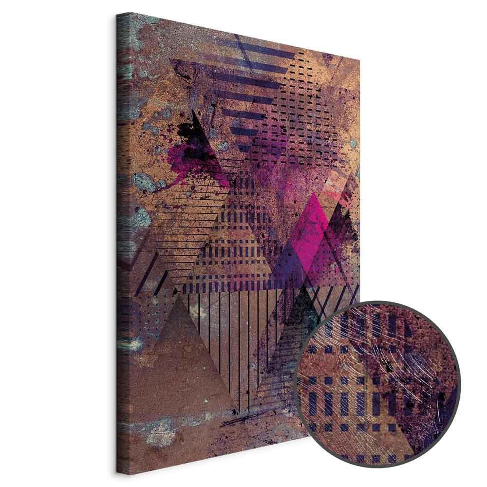 Leinwandbild - Honey Abstraction (1 Part) Vertical