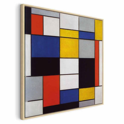 Leinwandbild - Piet Mondrian – Composition A