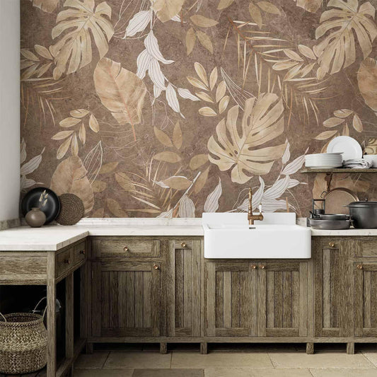 Fototapete - Exotic Postcard - First Variant