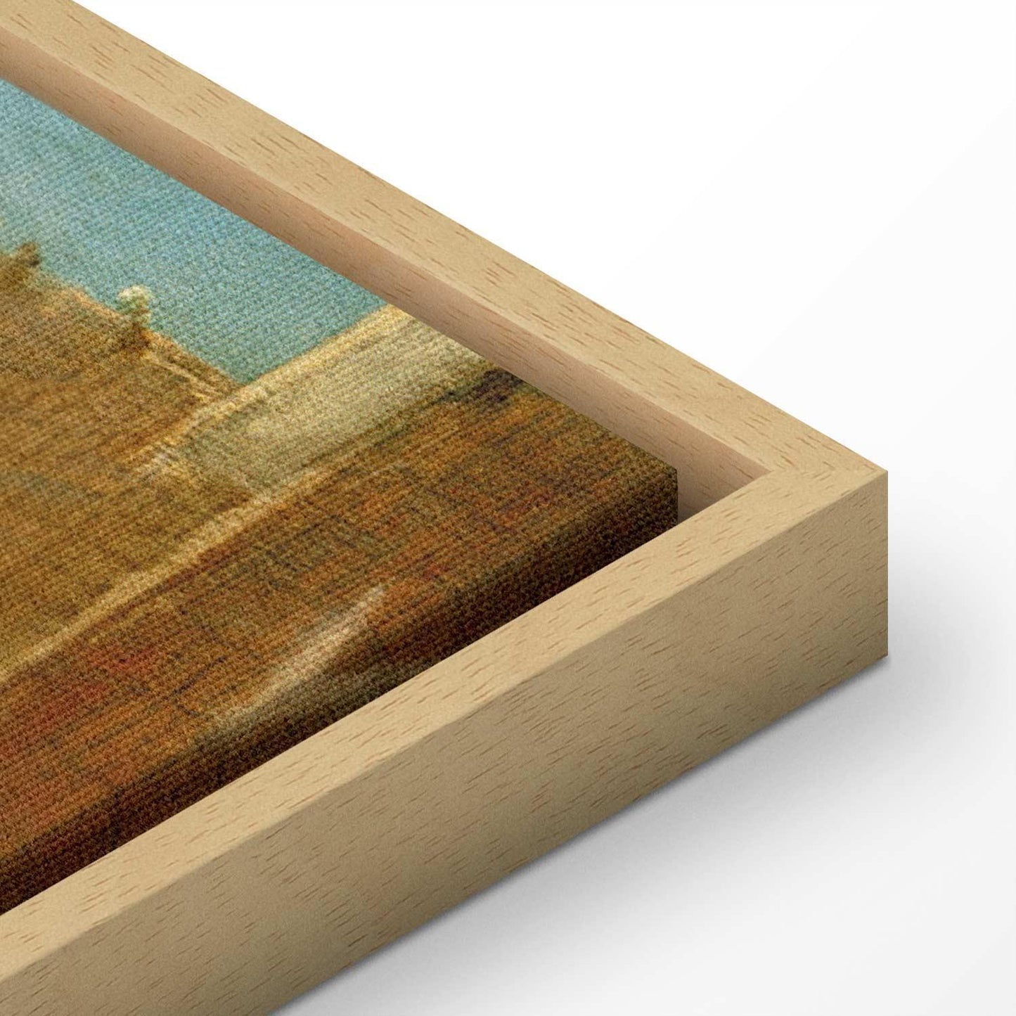 Leinwandbild - Carl Spitzweg – Well-Wisher Presenting Flowers