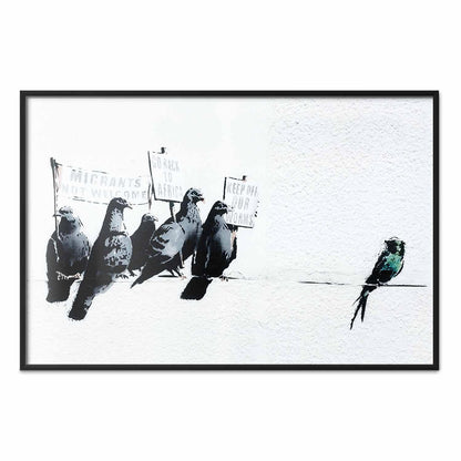 Poster - Xenophobic Pigeons