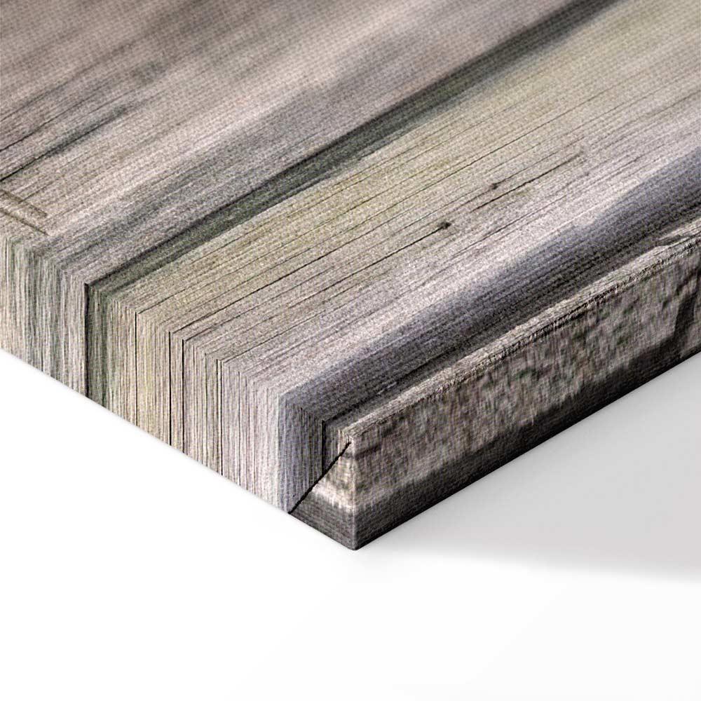 Leinwandbild - Christmas Wreath (1 Part) Vertical