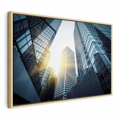 Leinwandbild - In a Big City (1 Part) Wide - Third Variant