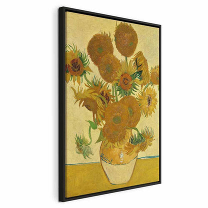 Leinwandbild - Vincent van Gogh – Sunflowers