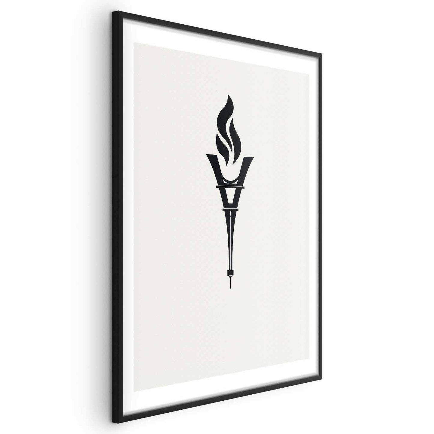 Poster - Torch Shaped Like the Eiffel Tower Artgeist