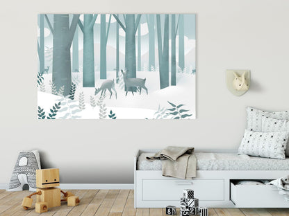 Leinwandbild - Fairy-Tale Forest (1 Part) Vertical - First Variant Artgeist