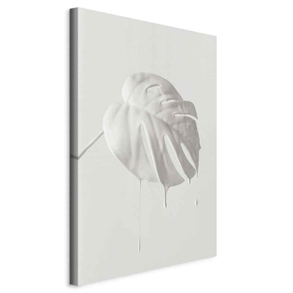 Leinwandbild - Bright Monstera (1 Part) Vertical