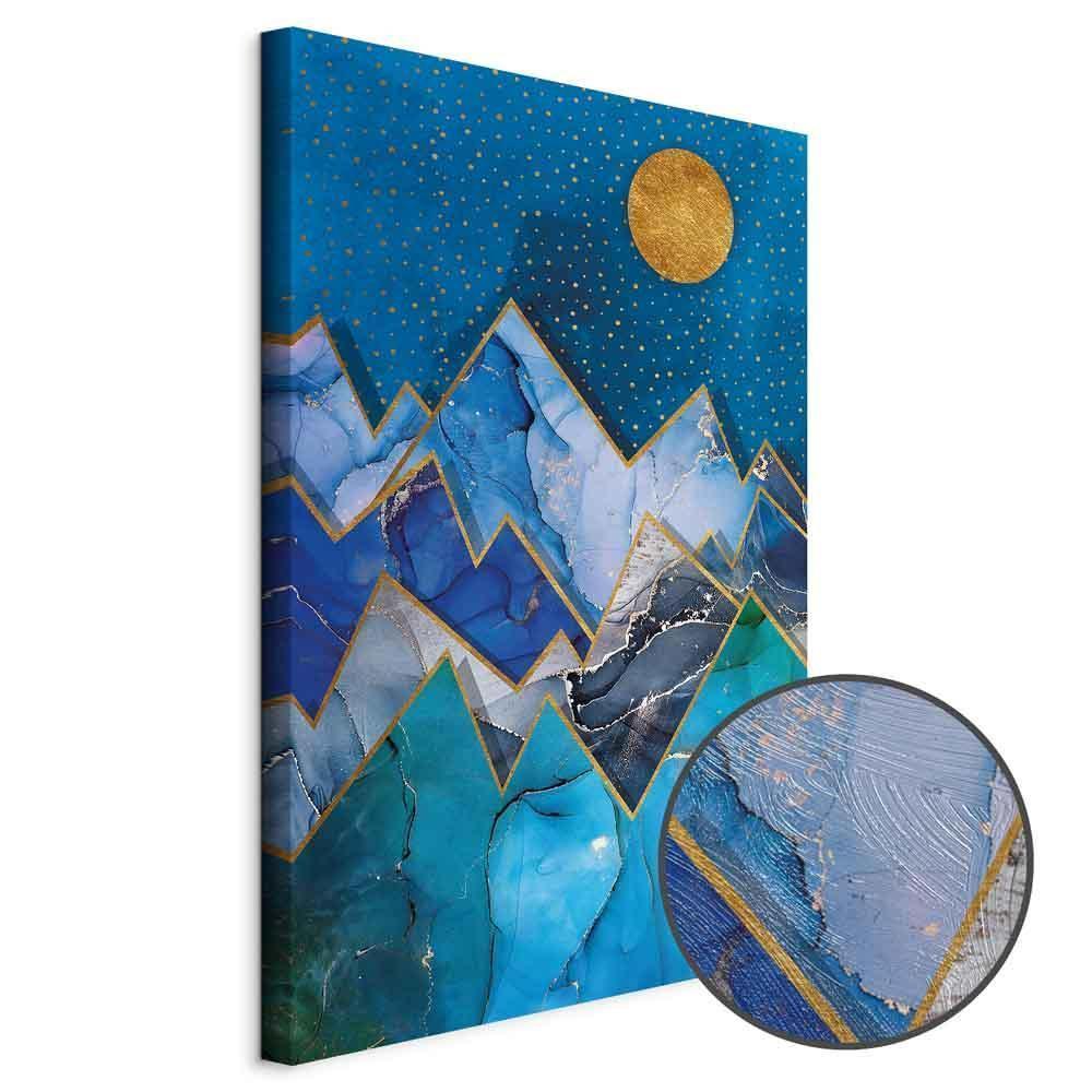 Leinwandbild - Night Walk (1 Part) Vertical