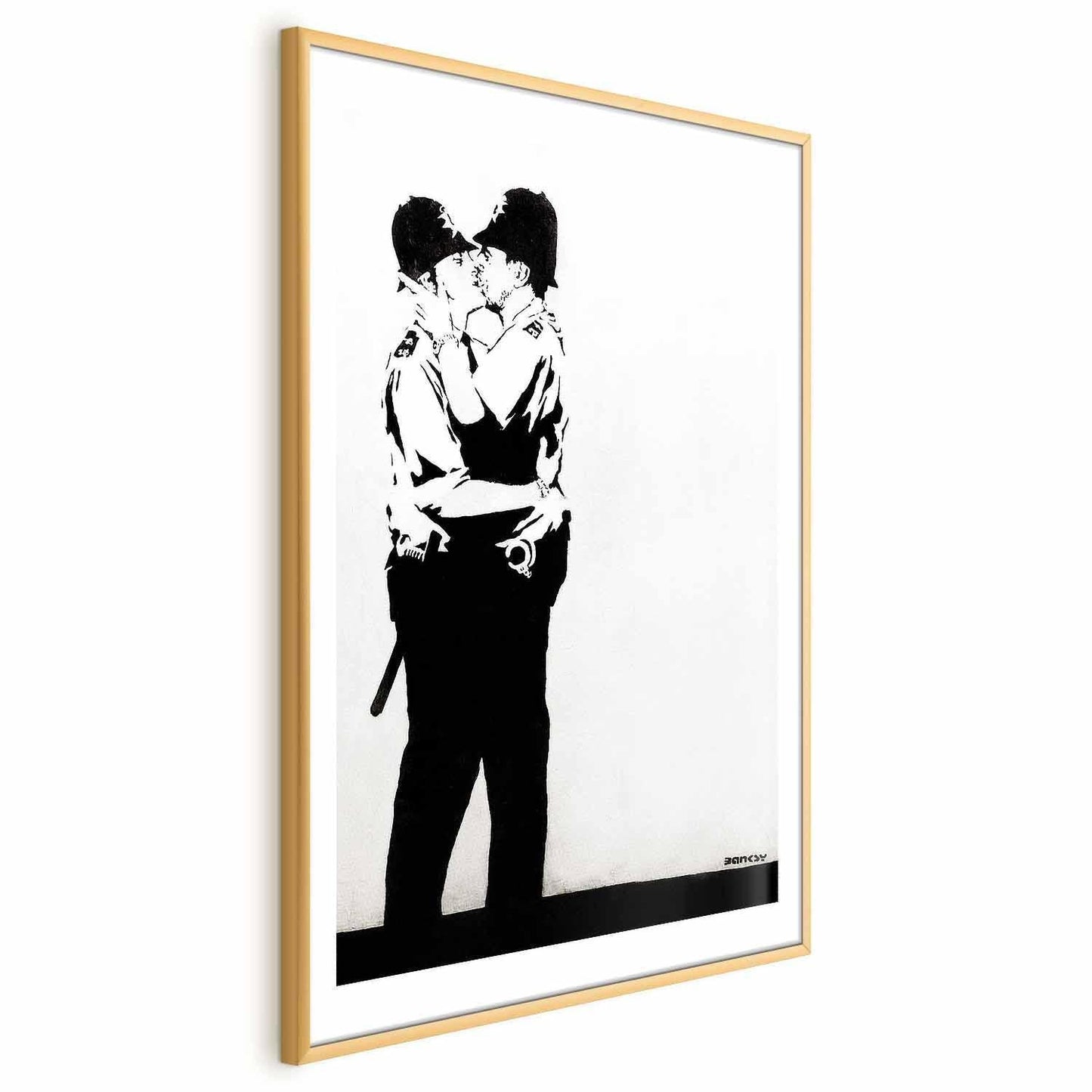 Poster - The Policemen's Kiss Artgeist