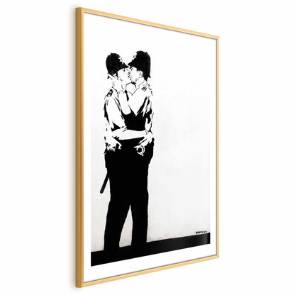 Poster - The Policemen's Kiss Artgeist