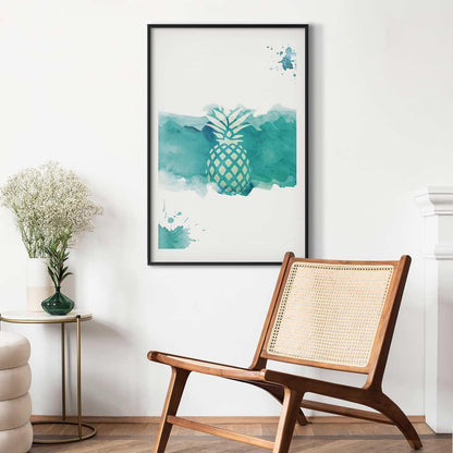 Poster - Watercolor Pineapple Artgeist