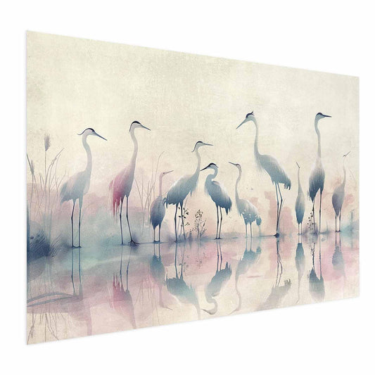 Poster - Birds by the Lake