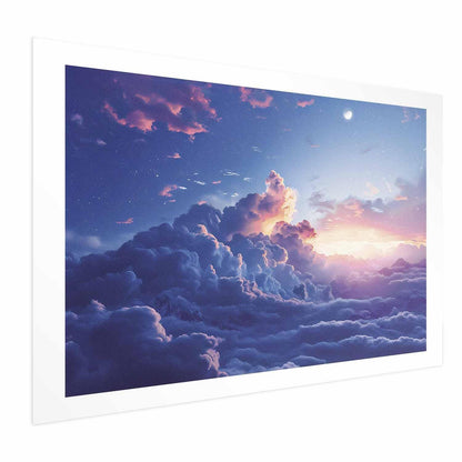 Poster Bergkonzert bei Nacht – Magische Naturstimmung