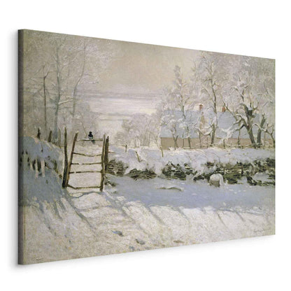 Leinwandbild - Claude Monet – The Magpie
