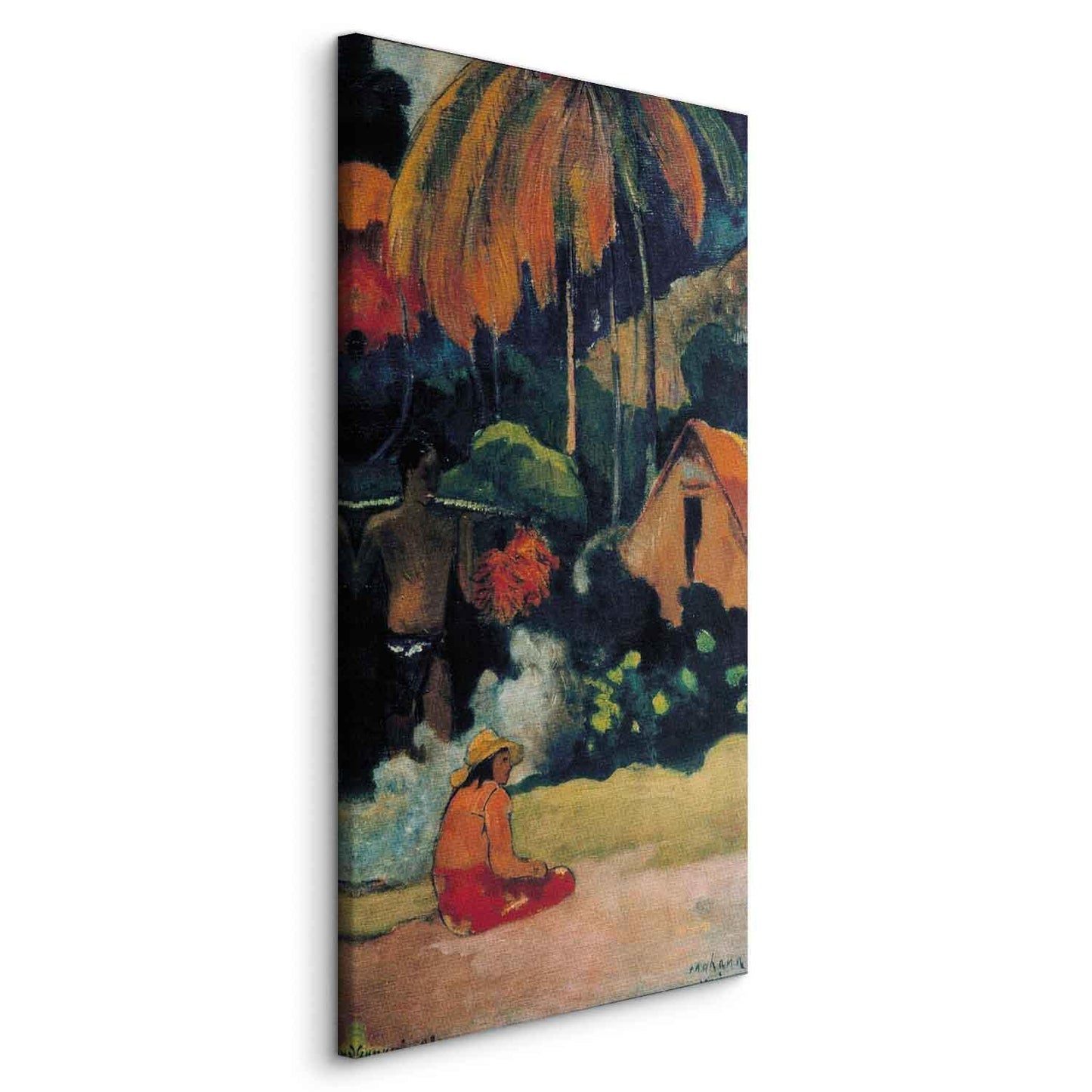 Leinwandbild - Paul Gauguin – Mahana maa II