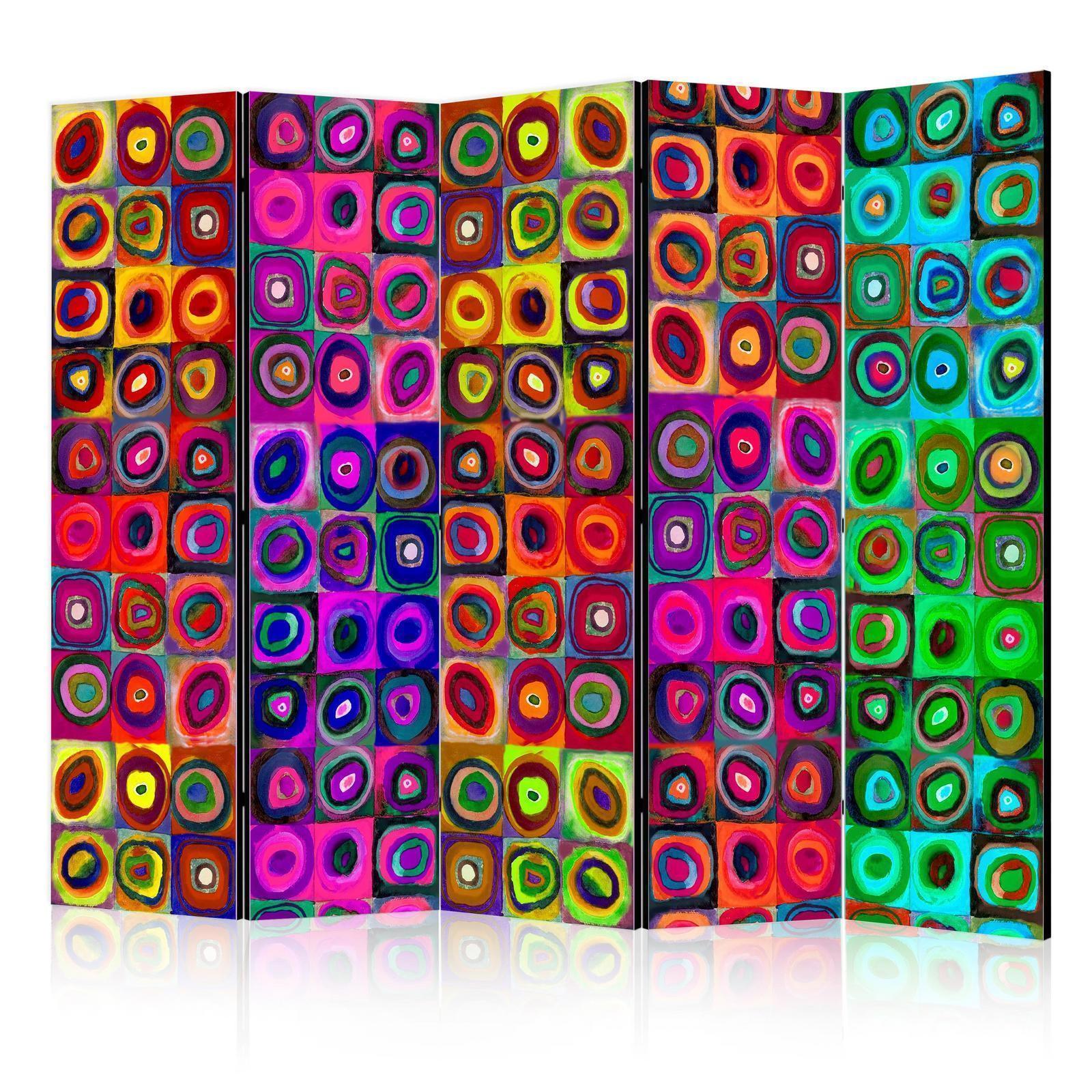 Paravent - Colorful Abstract Art II Artgeist