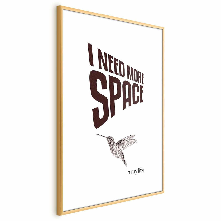 Poster with text 