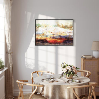 Leinwandbild - Gold Rush (1 Part) Wide