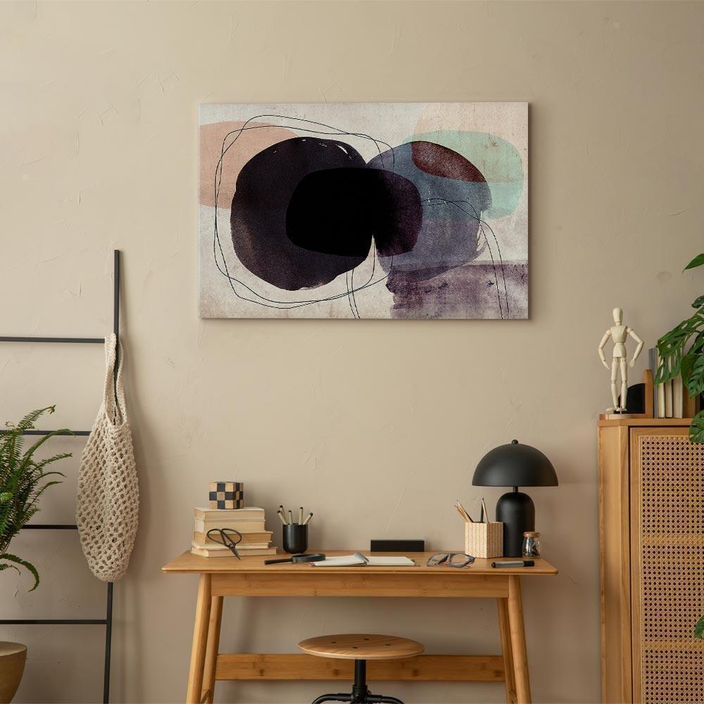 Leinwandbild - Free Accumulation (1 Part) Wide