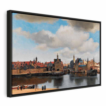 Leinwandbild - Jan Vermeer – View of Delft