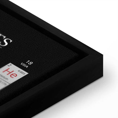 Leinwandbild - Mendeleev's Table (1 Part) Wide