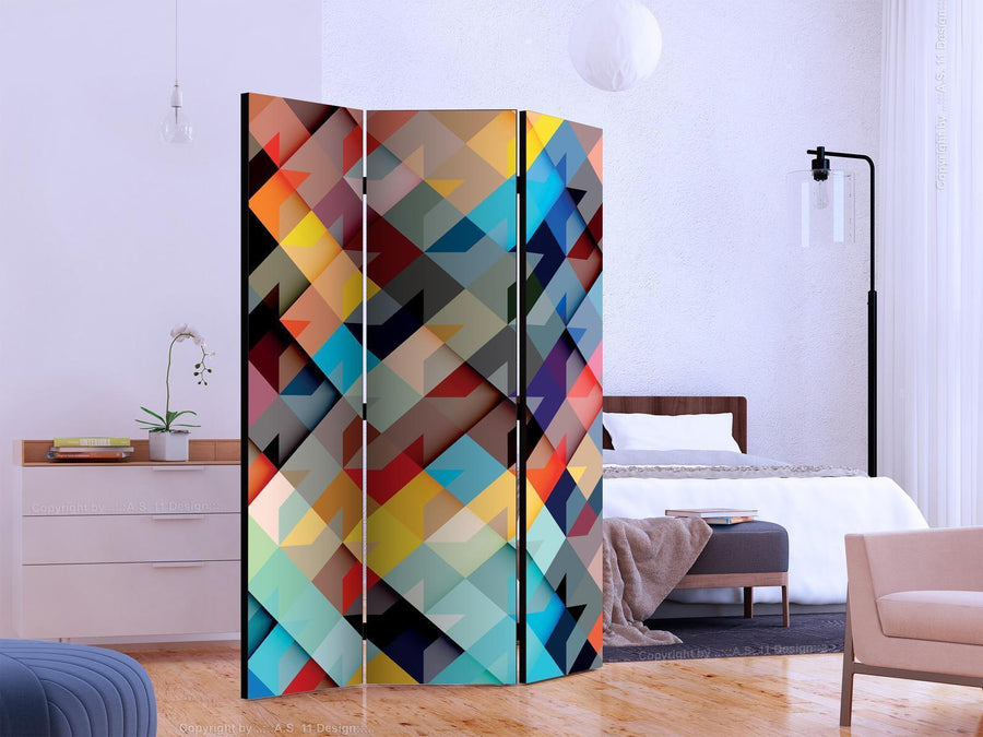 Paravent - Colour Patchwork Artgeist