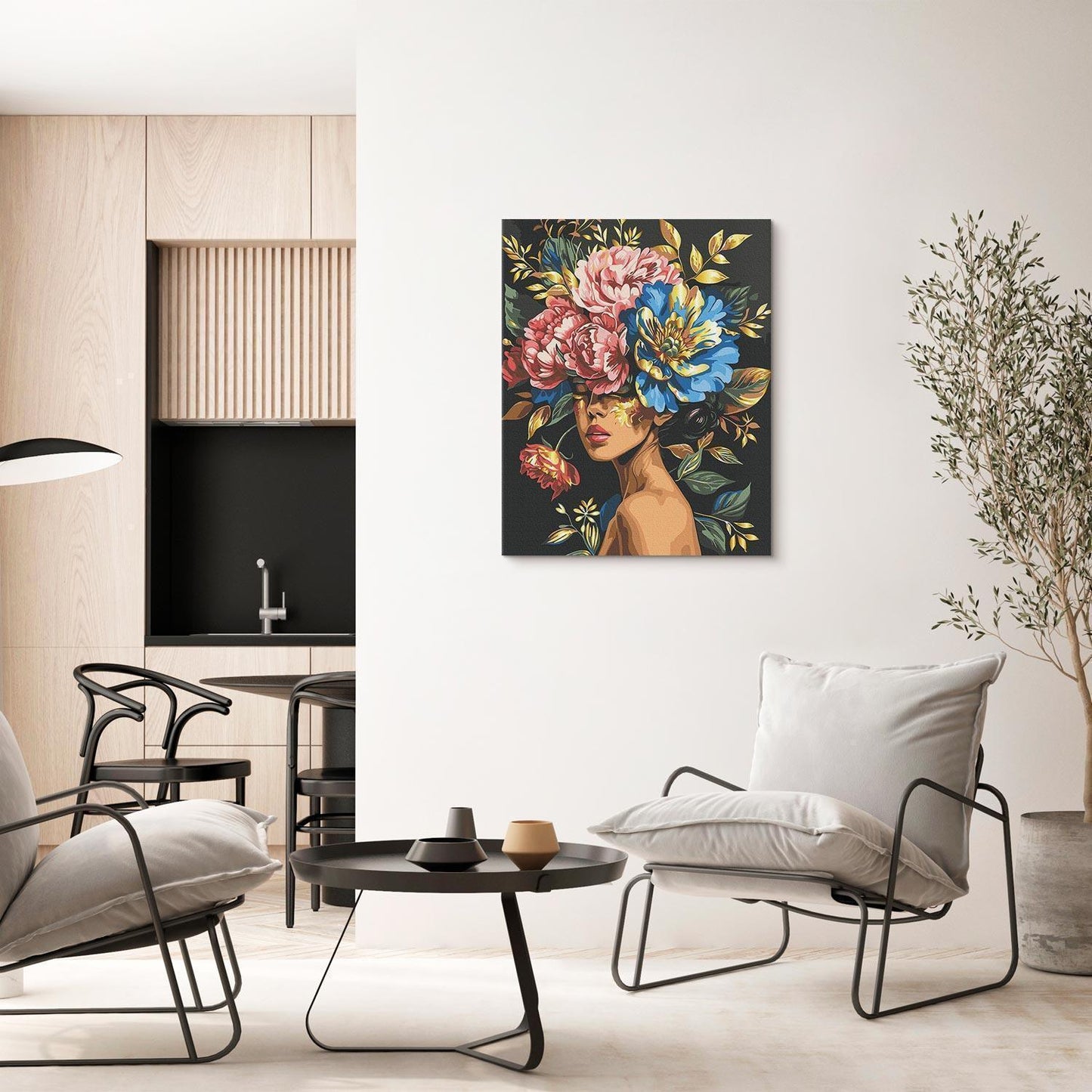 Malen nach Zahlen - Floral harmony