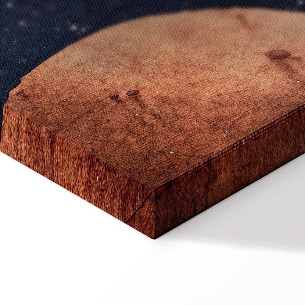 Leinwandbild - Into the Unknown by Rocket (1 Part) Vertical