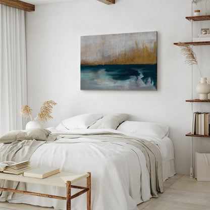 Leinwandbild - Golden Grasses (1 Part) Wide