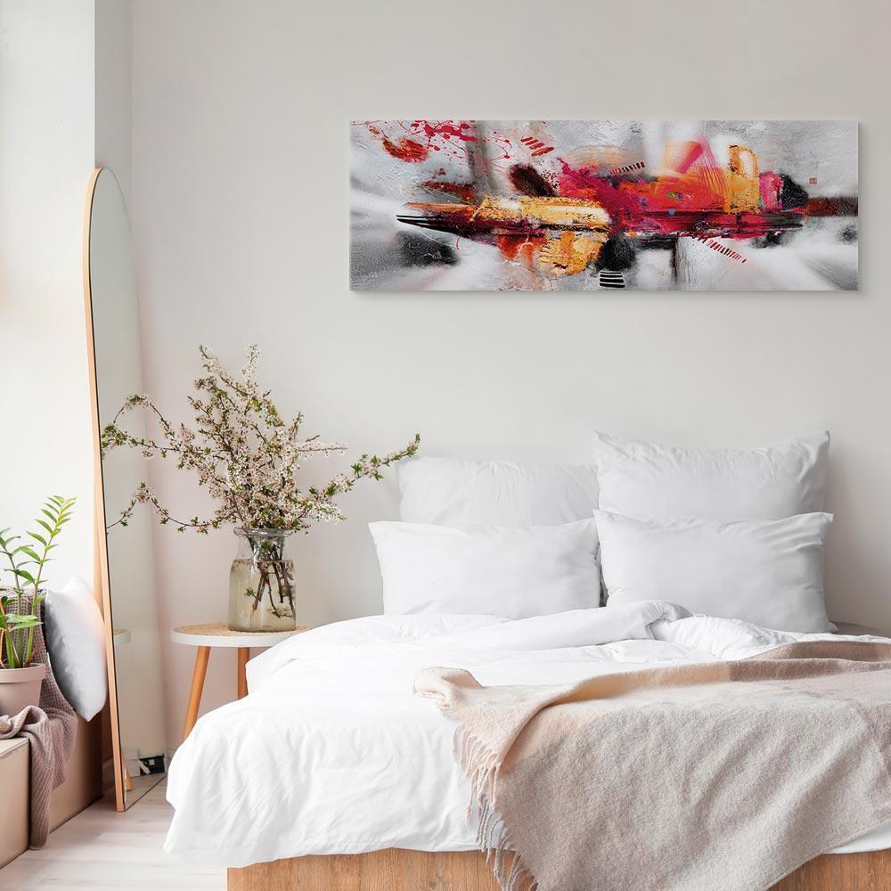 Leinwandbild - Colourful Installation (1 Part) Narrow