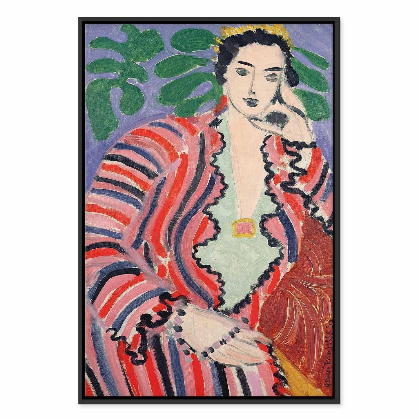 Leinwandbild - Henri Matisse – Elena