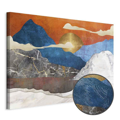 Leinwandbild - Mountain Idyll (1 Part) Wide