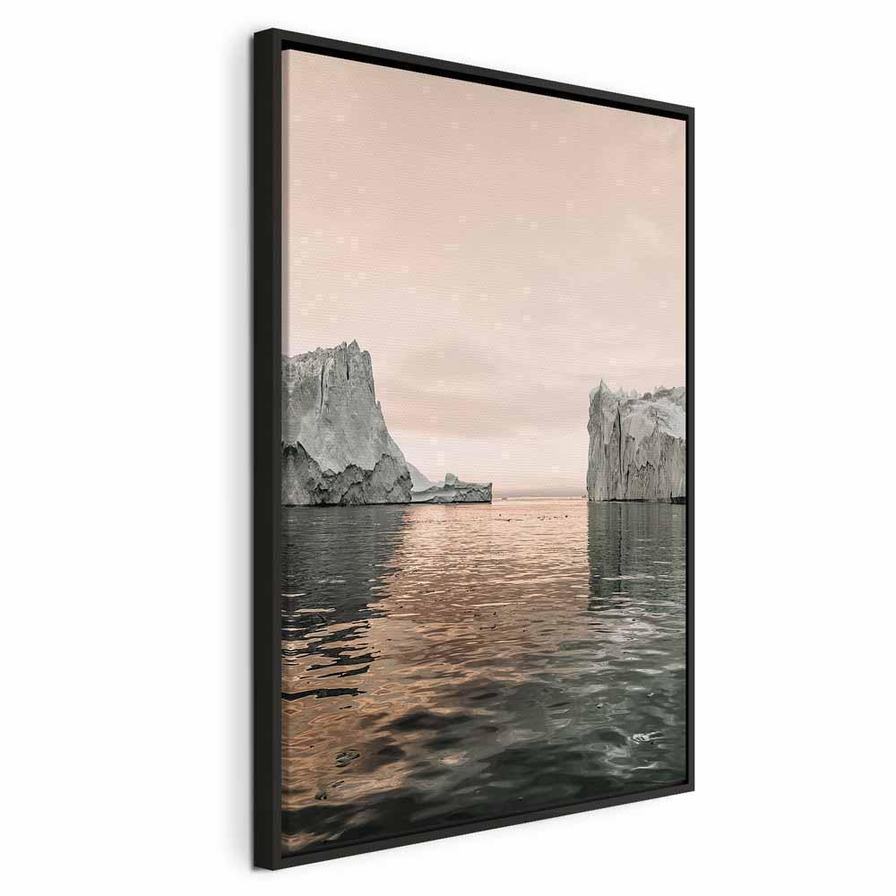 Leinwandbild - Ice Statues (1 Part) Vertical