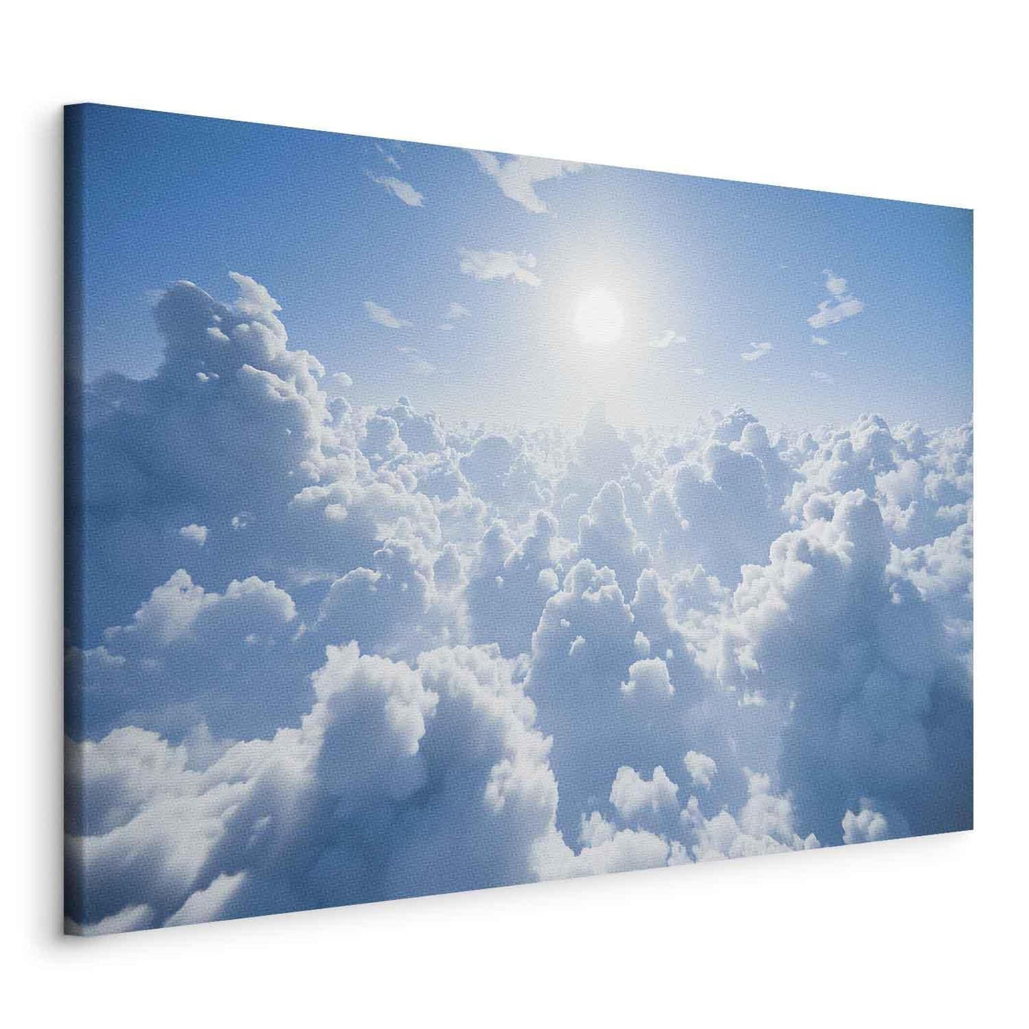 Leinwandbild - Heavenly Calm: Warm Rays of the Sun Artgeist