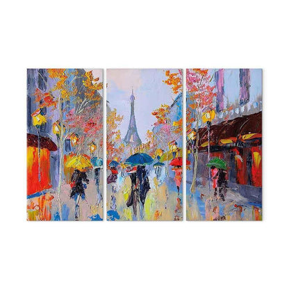 Leinwandbild - Rainy Paris