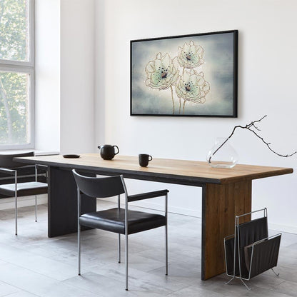 Leinwandbild - Ocean Flowers (1 Part) Wide