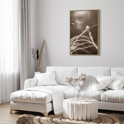 Leinwandbild - Fluffy Grass (1 Part) Vertical