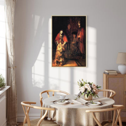 Leinwandbild - Rembrandt – The Return of the Prodigal Son