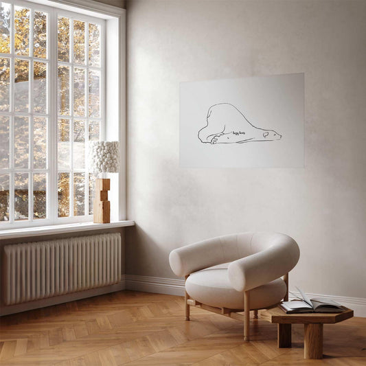 Poster - Lazy Bear Artgeist