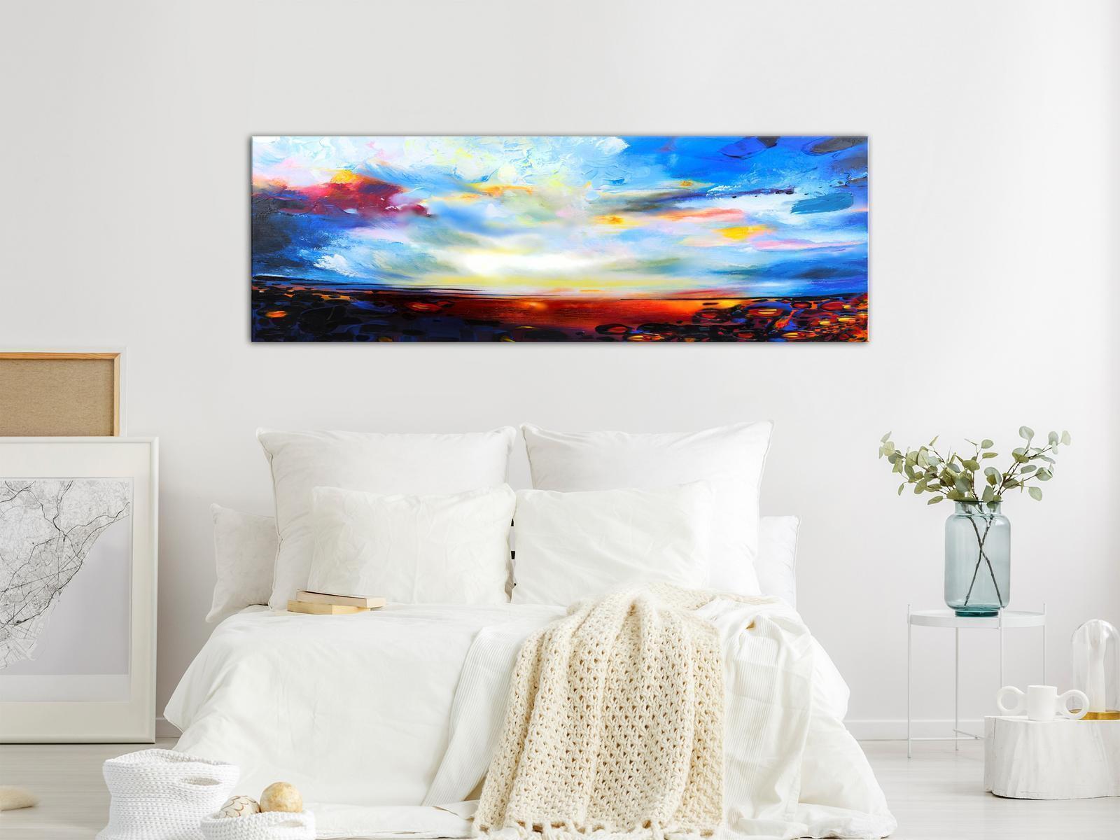 Leinwandbild - Colourful Sky (1 Part) Narrow Artgeist