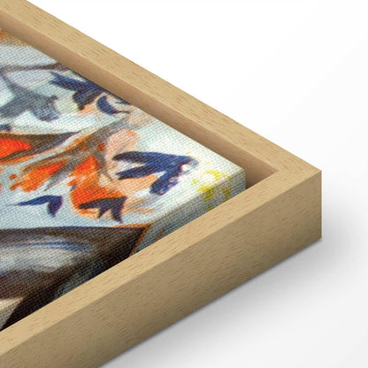 Leinwandbild - August Macke – Nackte Mädchen in der Barke