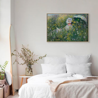 Leinwandbild - Claude Monet – In the Meadow