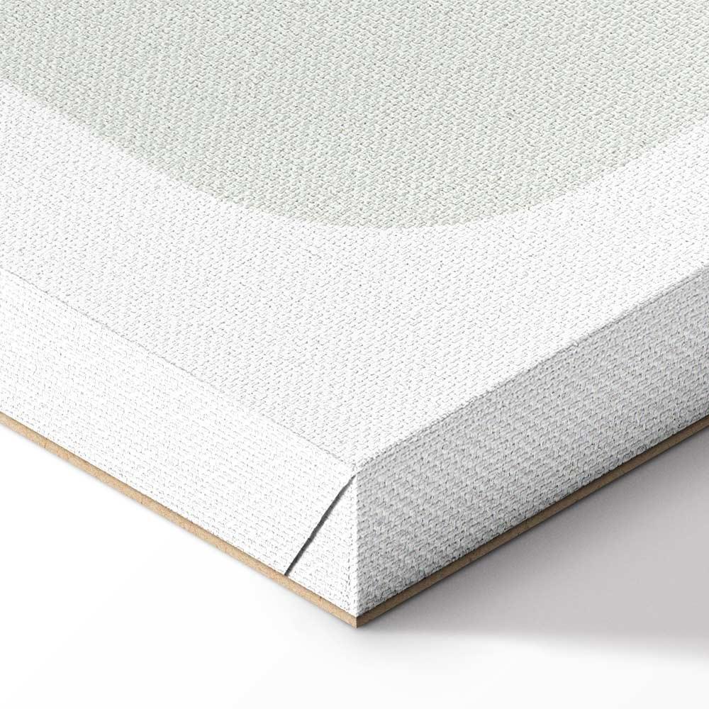 Leinwandbild - Green Aesthetics of Monstera (1 Part) Vertical