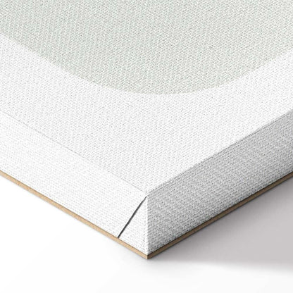 Leinwandbild - Green Aesthetics of Monstera (1 Part) Vertical