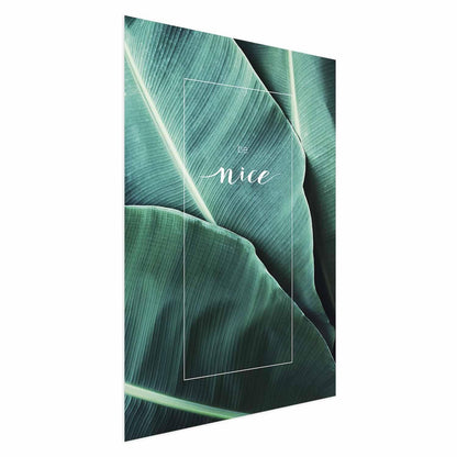 Poster - Be Nice Artgeist