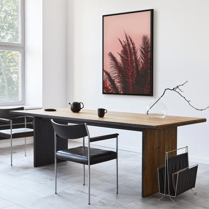 Leinwandbild - Palm Trees at Sunset (1 Part) Vertical