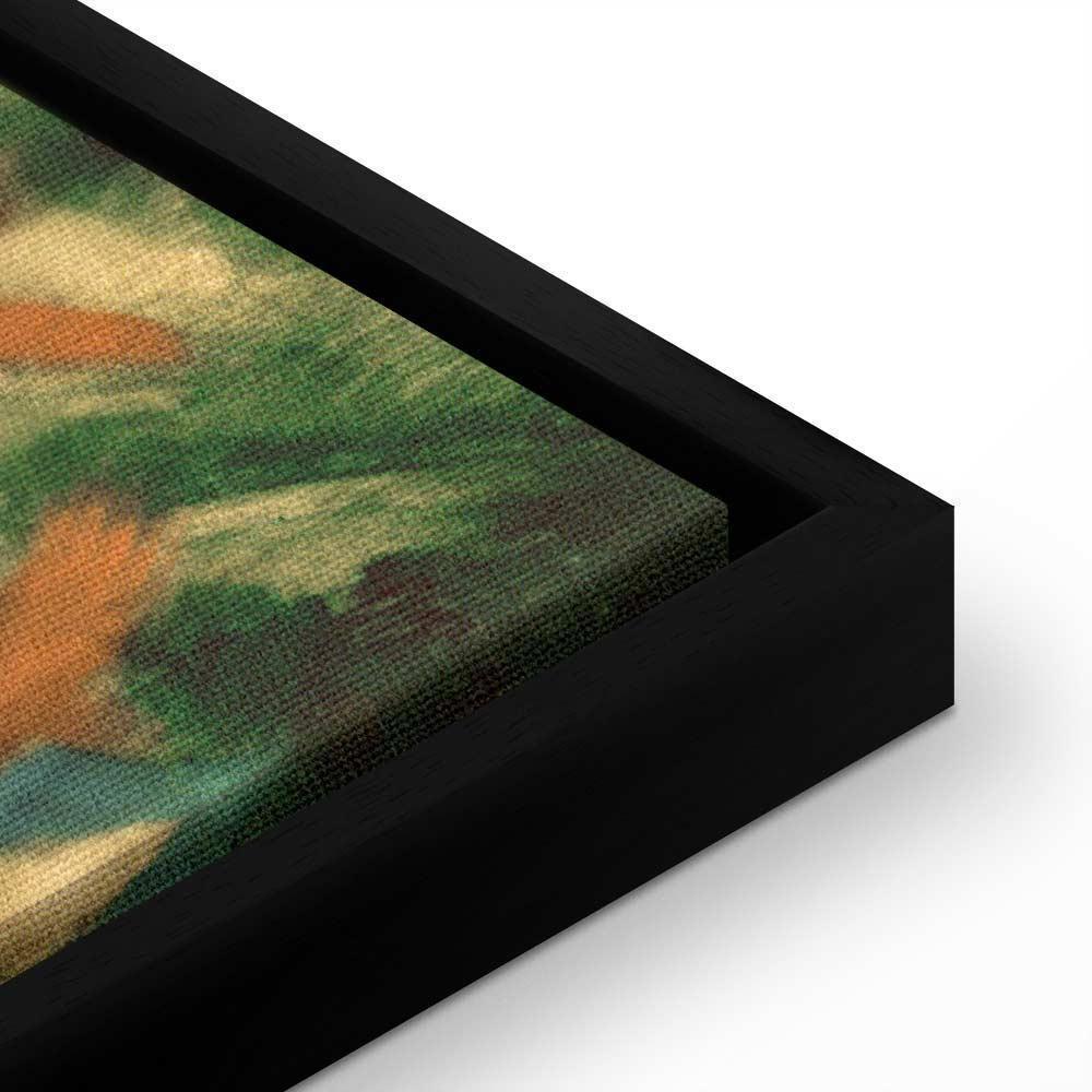 Leinwandbild - August Macke – Lady in Green Jacket