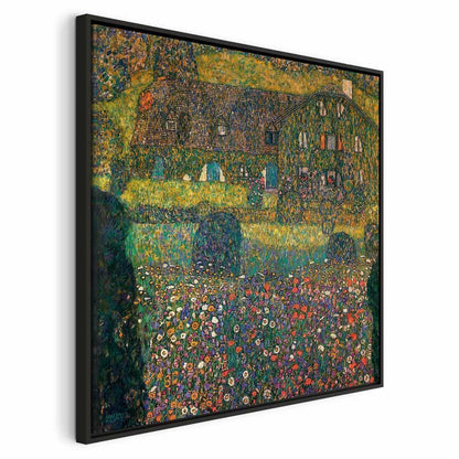 Leinwandbild - Gustav Klimt – Country House on the Attersee Lake